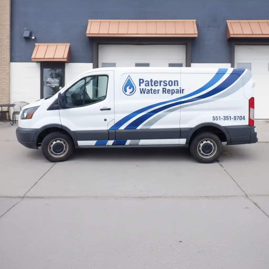 Paterson Water Repair service vehicle ready for emergency response